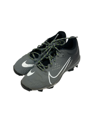 Used Nike HYPERDIAMOND 4 KEYSTONE BB/SB Cleats Black And Grey Junior 06 11692-S000140380