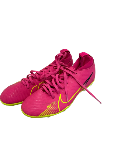 Used Nike MERCURIAL Soccer Cleats Pink Junior 04 11692-S000140386