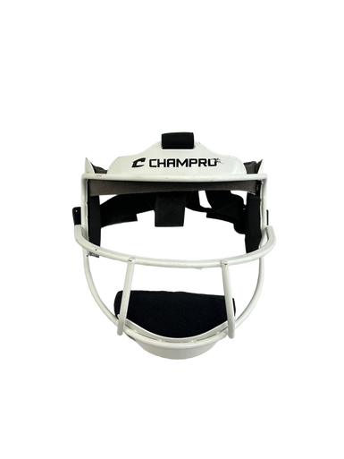 Used Champro FIELD MASK BB/SB Fielders Mask White One Size 11692-S000140392