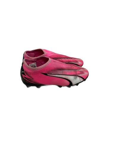 Used Puma ULTRA MATCH Soccer Cleats Pink Junior 02 11692-S000140427