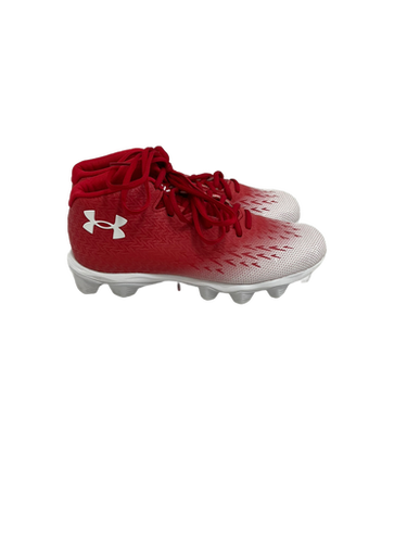 Used Under Armour SPOTLIGHT FRANCHISE Adult FB Cleats Red Senior 6.5 11692-S000140433