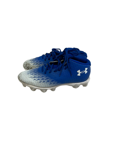 Used Under Armour SPOTLIGHT FRANCHISE Adult FB Cleats Royal Blue Senior 6.5 11692-S000140432
