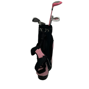 Used Golf Girl TI-MATRIX Jr Package Set LH Black And Pink 5 Piece 11692-S000140441