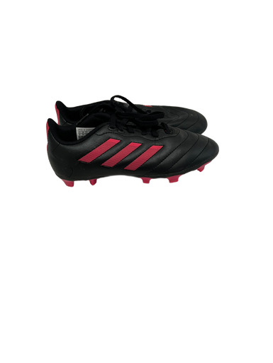 Used Adidas GOLETTO Soccer Cleats Black And Pink Junior 02 11692-S000140448
