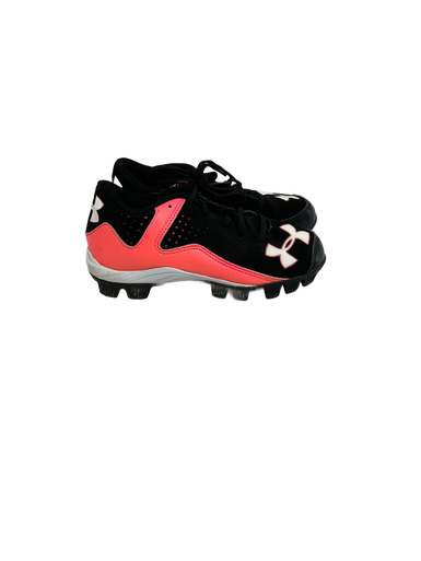 Used Under Armour LEADOFF BB/SB Cleats Black And Pink Junior 01 11692-S000140451