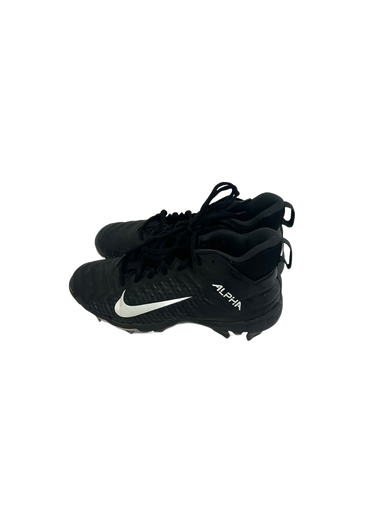 Used Nike ALPHA MENACE SHARK Jr FB Cleats Black Junior 04 11692-S000140263