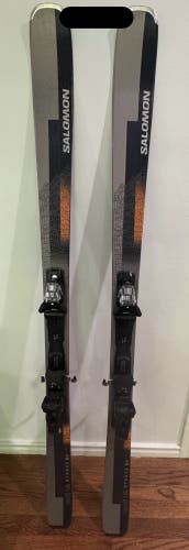 Men's 2024 Salomon Stance 84 177 cm All Mountain Skis With Bindings Max Din 12 (Used)