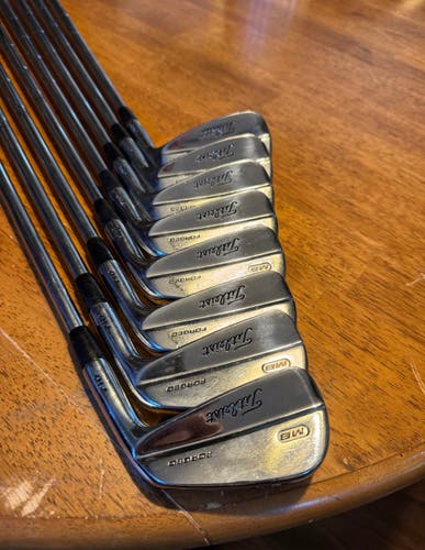 Men's Titleist MB 710 Forged Right Handed Iron Set Steel Shaft (Used)