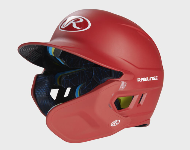 Rawlings Mach Adjust Junior Baseball Helmet Right-Handed Scarlet – New