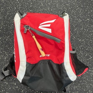 Used Easton EASTON JR BAT BAG BB/SB Player Carry Bag Red 11849-S000031050