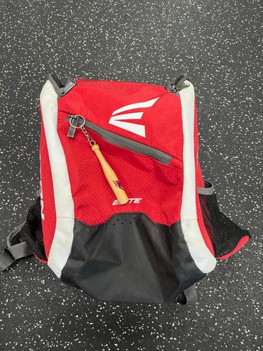 Used Easton EASTON JR BAT BAG BB/SB Player Carry Bag Red 11849-S000031050