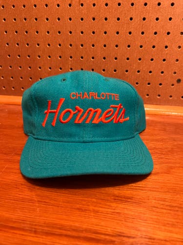 Charlotte Hornets - Sports Specialties - Vintage Late 80s Hat