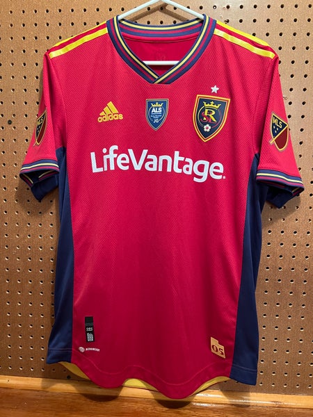 Real Salt Lake *Game Worn* Jersey - Autographed Bode Hidalgo