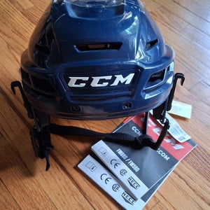 Small CCM Tacks 710 Navy Blue Helmet (New)