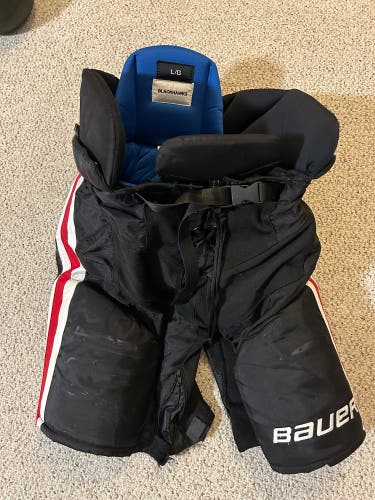 Bauer Nexus Pro Stock Hockey Pants Blackhawks Large excellent