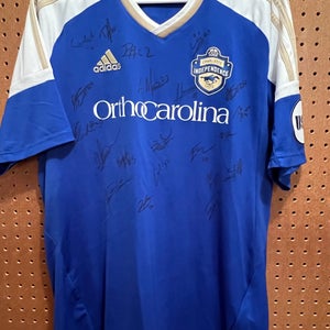 Charlotte Independence Inaugural Season *Autographed* Game Jersey - Marlon Hairston