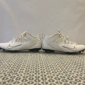 White Hurache Lacrosse Cleats Size 11 (Used)