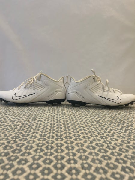 White Hurache Lacrosse Cleats Size 11 (Used)