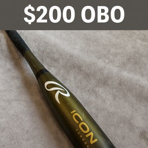 2024 Rawlings Icon Composite USSSA Certified Bat (-10) 20 oz 30" (Used) OBO