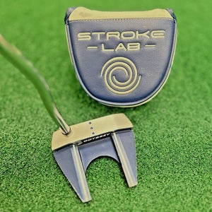 Odyssey Stroke Lab Seven Mallet Putter Right Hand 32" Stroke Lab Shaft w/Cover