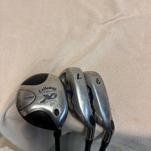 Junior Callaway Xj series Right Handed Iron Set Junior Graphite Shaft (Used)