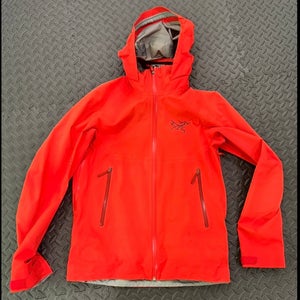 Arcteryx Orange Small Jacket (Used) (can be purchased with black matching pants)
