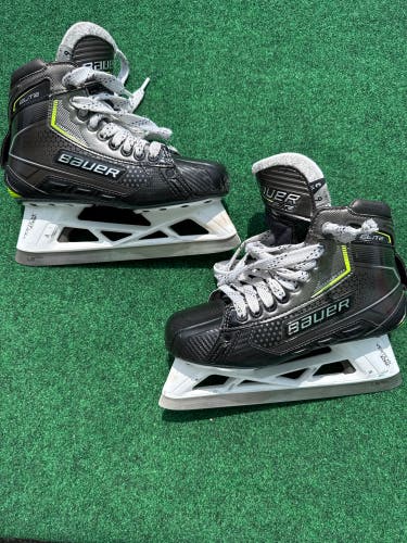 Intermediate Bauer Elite Hockey Goalie Skates (Fit 3) Size 6 (Used)