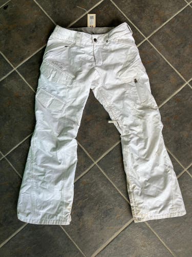 White Burton Dryride Pants Women's XS (Used)