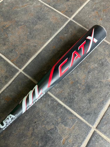 2025 Marucci CATX Alloy Bat USABat Certified (-8) Alloy 22 oz 30" (Used)