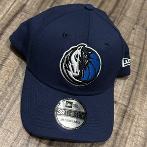 Dallas Mavericks NBA New Era Fitted Hat Medium Large New