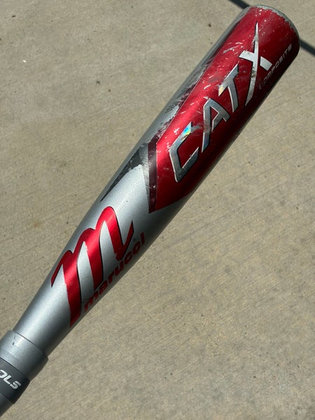 2023 Marucci CAT X Composite Bat USSSA Certified (-10) Composite 19 oz 29" (Used)