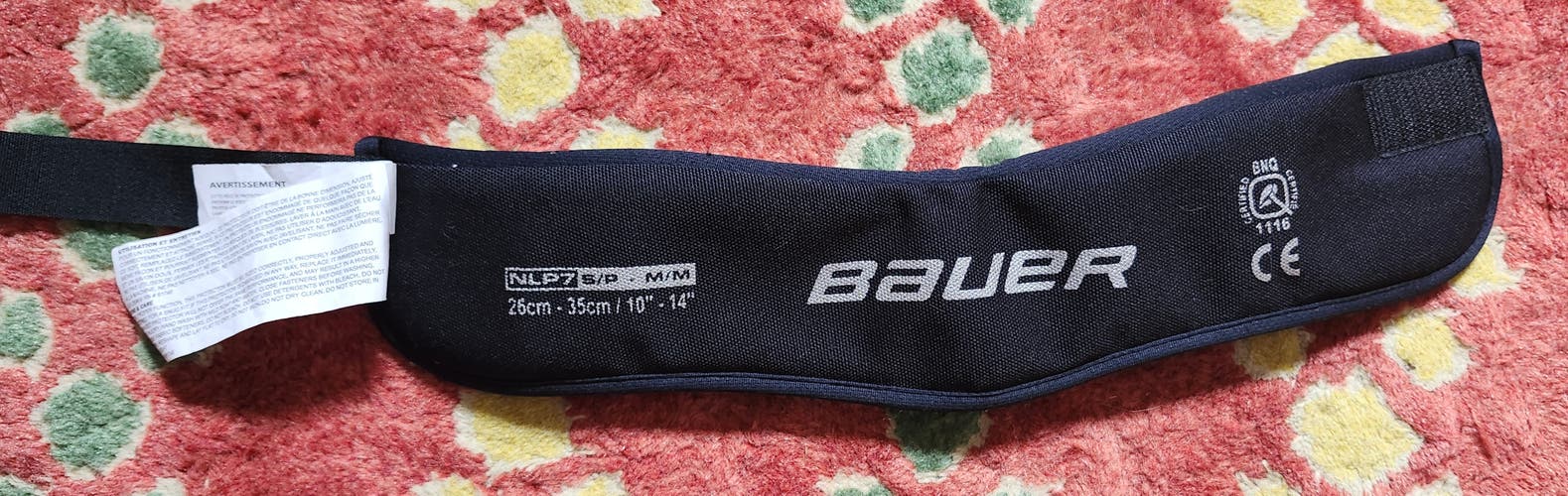 Bauer NLP7 Neck Guard Junior S-M 10"-14" (Used)