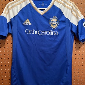 Charlotte Independence *Autographed* Game Jersey - Youth L