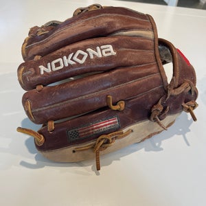 2013 Nokona Edge X RH Infield Baseball Glove 11.5" (Used)