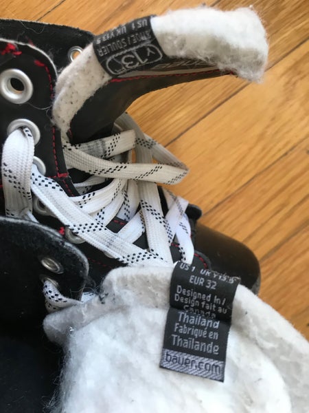 Bauer Vapor X40R Inline Roller Hockey Skates Size 1  / Youth 13 / EUR 32