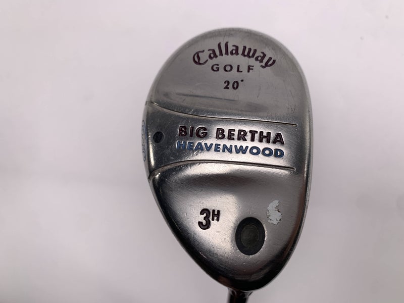Callaway Big Bertha Heavenwood 3 Hybrid 20* Big Bertha Gems 55 55g Womens RH