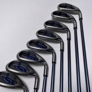 Callaway X-16 Iron Set 4-PW+SW System CW75 Regular Graphite Mens RH