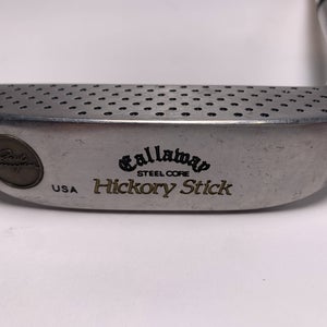 Callaway Hickory Stick Little Poison I Wood Shaft Putter 35" Mens RH