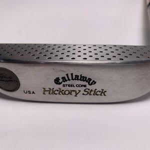 Callaway Hickory Stick Little Poison I Wood Shaft Putter 35" Mens RH