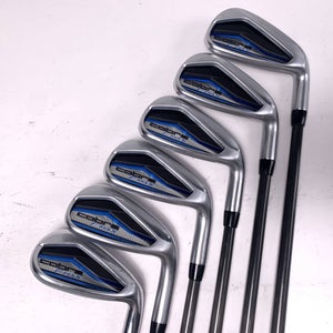 Cobra F-MAX Airspeed Iron Set 6-PW+SW AirSpeed 45g Senior Graphite Mens RH