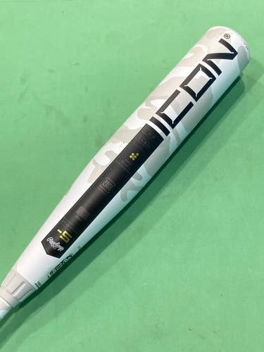 2025 Rawlings Icon Composite Bat USSSA Certified (-5) Composite 26 oz 31" (Used)