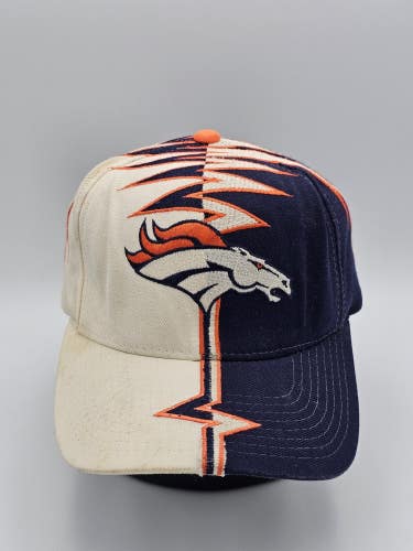 Vintage Rare Denver Broncos 1990s NFL Sports Starter Shockwave Hat Cap Snapback