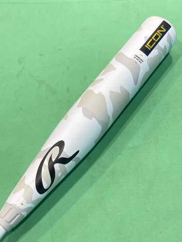 2025 Rawlings Icon Composite Bat USSSA Certified (-8) Composite 23 oz 31" (Used)