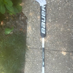 Youth Bauer Reactor 5000 Full Right Goalie Stick 20" Paddle (Used)