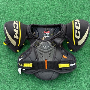 CCM Tacks AS-V Pro Shoulder Pads (Used) | Youth Large