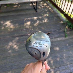 Callaway Big Bertha Hawk Eye Driver light flex 10 Loft
