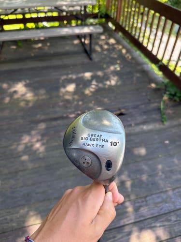 Callaway Big Bertha Hawk Eye Driver light flex 10 Loft