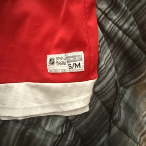 Red Small / Medium Boys Reebok Jersey (Used)
