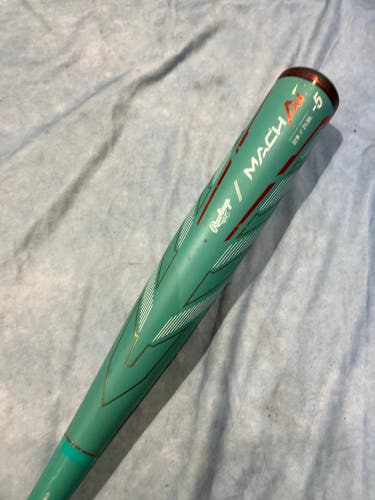 2024 Rawlings Mach AI Alloy Bat BBCOR Certified (-3) Alloy 29 oz 32" (Used)