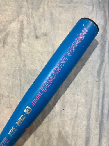 2025 DeMarini Voodoo One Alloy Bat BBCOR Certified (-3) Alloy 28 oz 31" (Used)